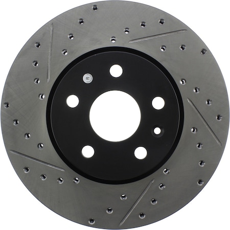 Sport Drilled/Slotted Brake Rotor,127.62120R